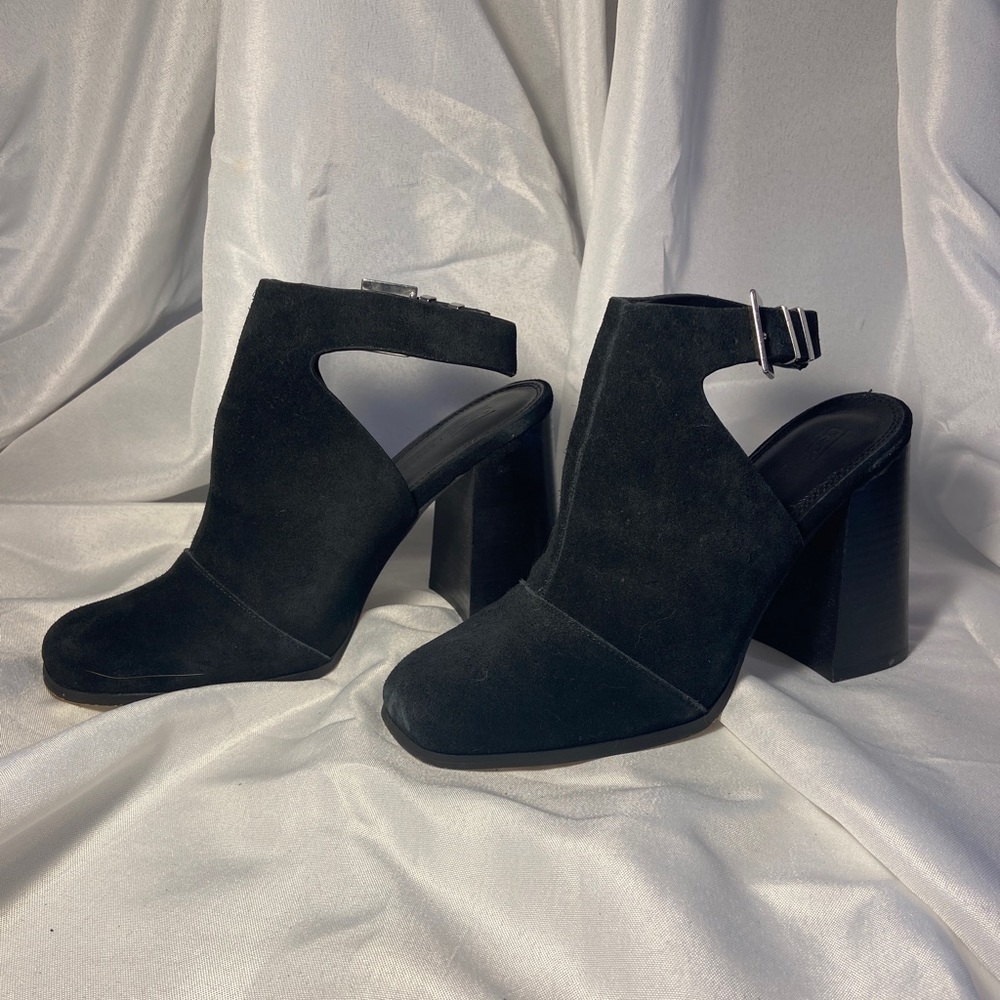 ASOS suede backless booties - Picture 2 of 7